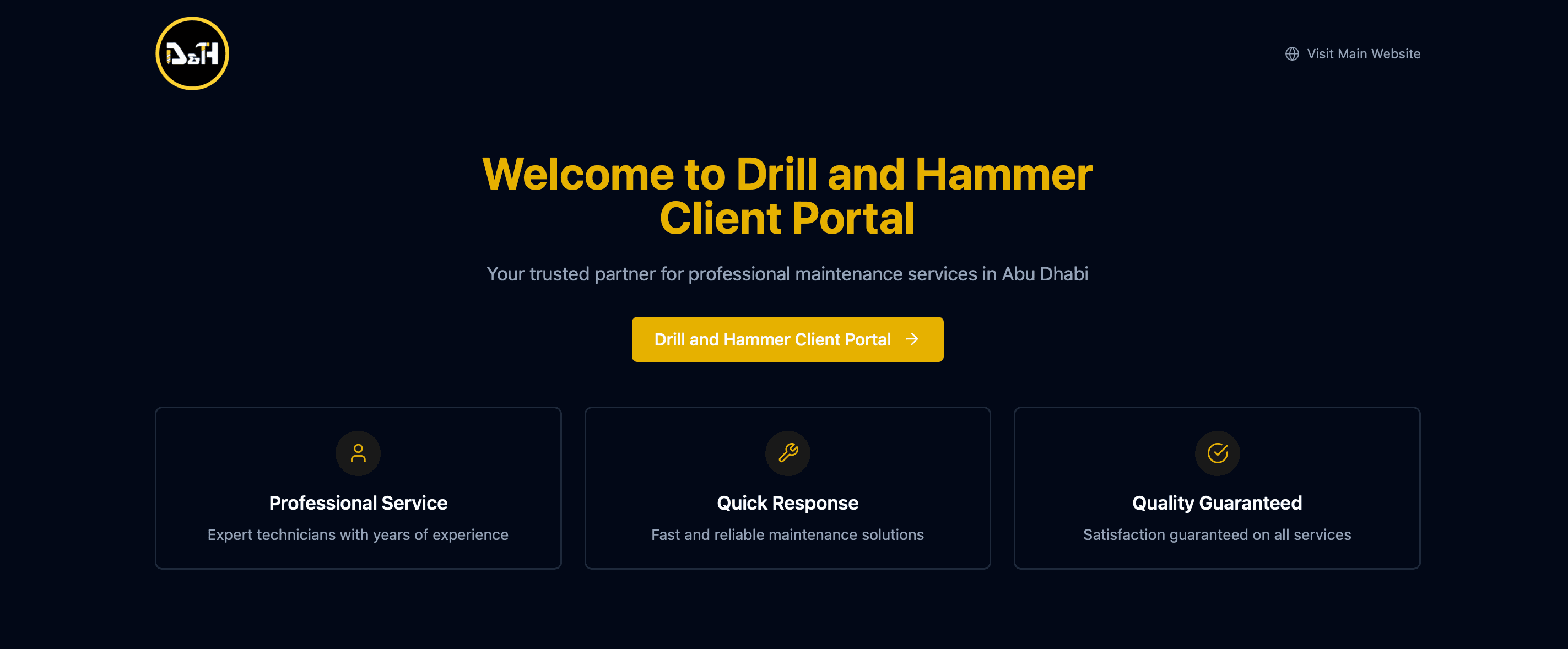 DrillnHammer website project