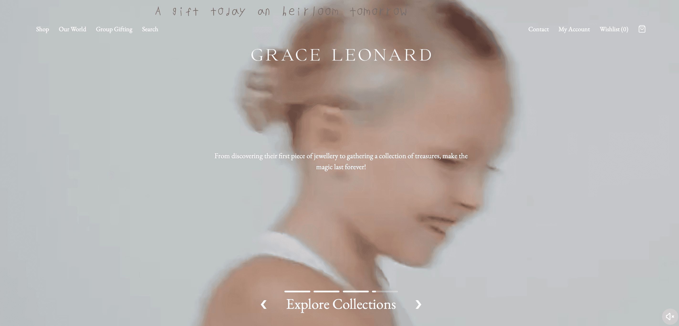 Grace Leonard website project