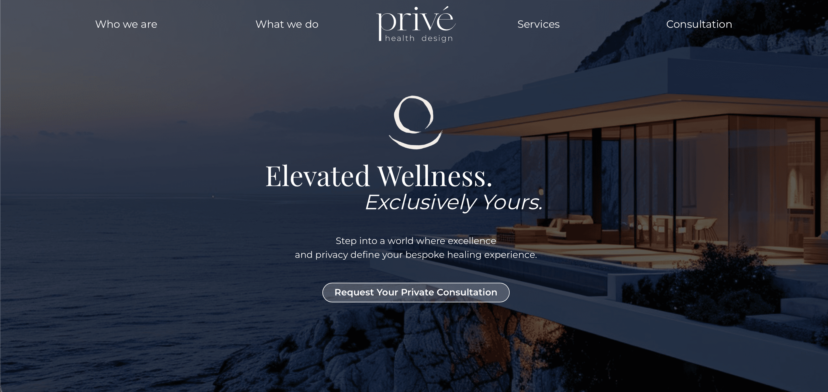 Privé website project